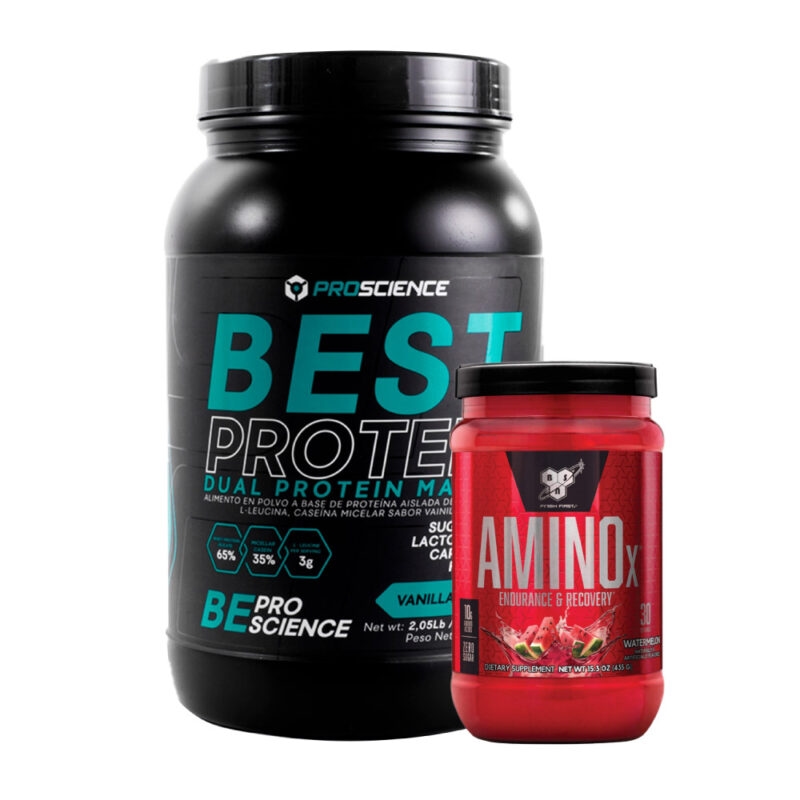 Best Protein 2 lb + Amino X 30 serv