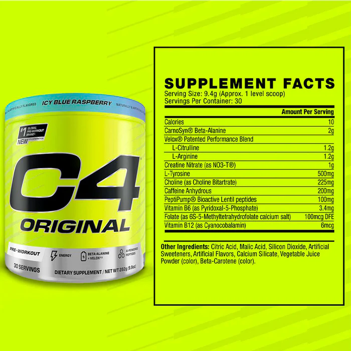 C4 Original 30 Serv Cellucor - Imagen 2